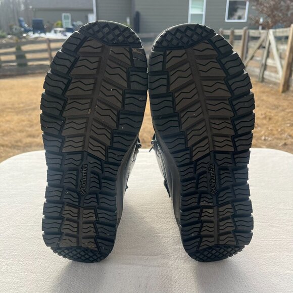 Columbia Bugaboot Celsius Plus Snow Boots, Brown & Black, Men's 9.5W, LIKE NEW - Picture 8 of 13